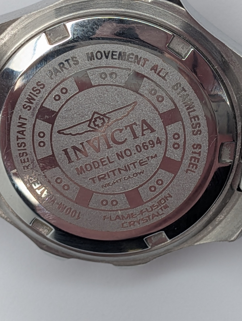 Invicta Wildflower Lady Watch Two Tone Silver Gold Tone Diamond Accent Tritnite - Picture 13 of 15